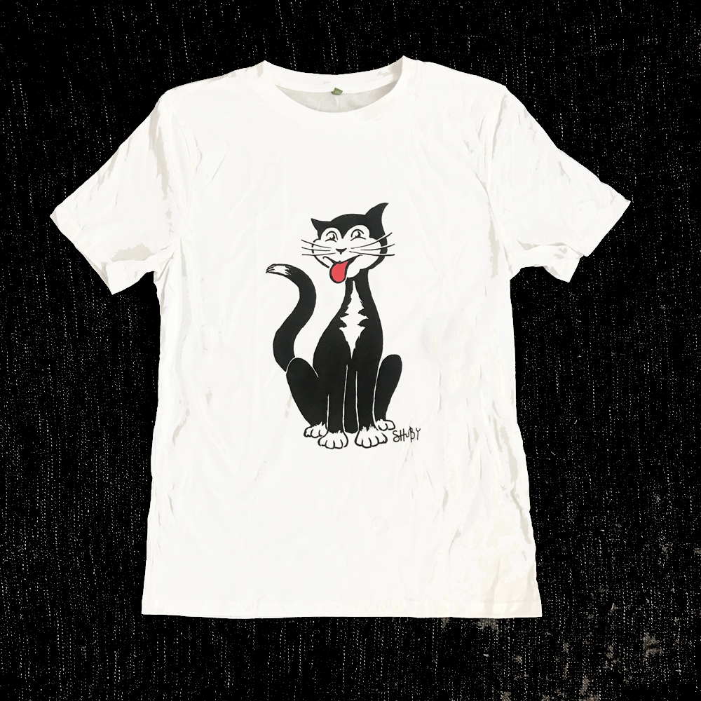 Tuxedo cat clearance shirt