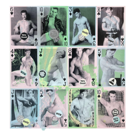 5 colour silkscreen print