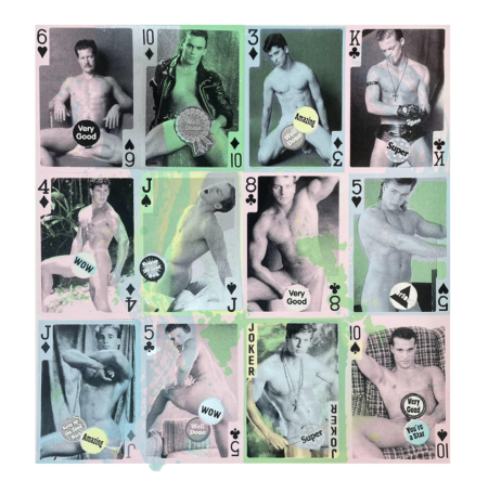 5 colour silkscreen print